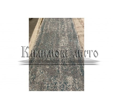 Synthetic runner carpet ZIRVE 386 BLUE - высокое качество по лучшей цене в Украине.